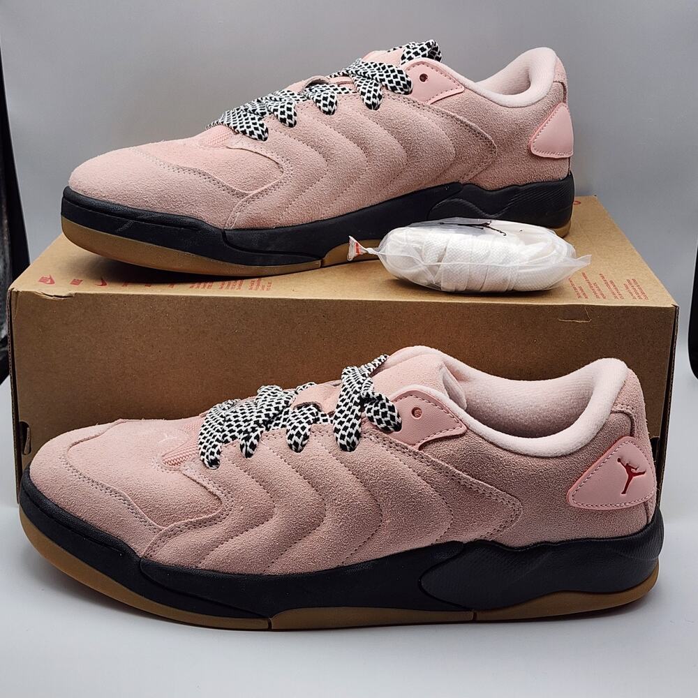 Air Jordan US 13 Men's Pink Black Gum Atmoshphere Nike Session IB3731 600 No Lid